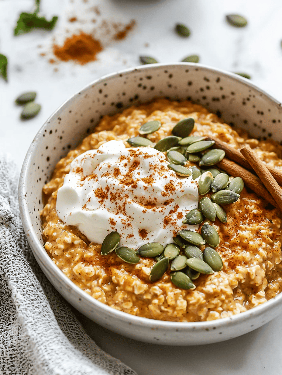Pumpkin Oatmeal: A Cozy Fall Breakfast with a Twist