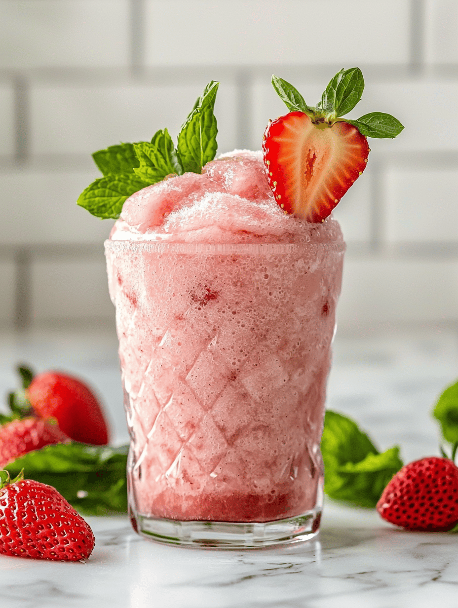The Wild Side of Strawberry Slushies: A Cold Brew Twist