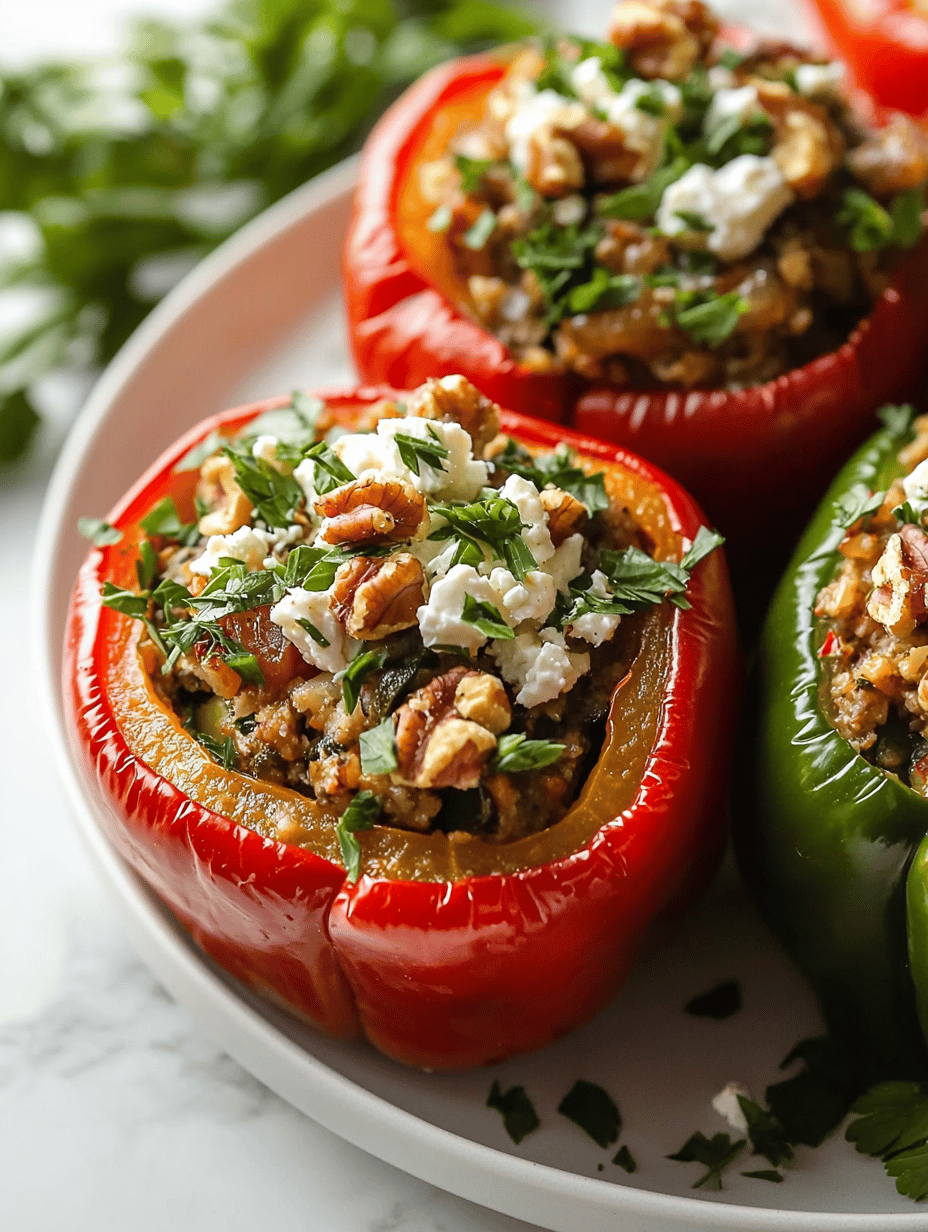 The Artful Stuffed Peppers: A Symphony of Flavors