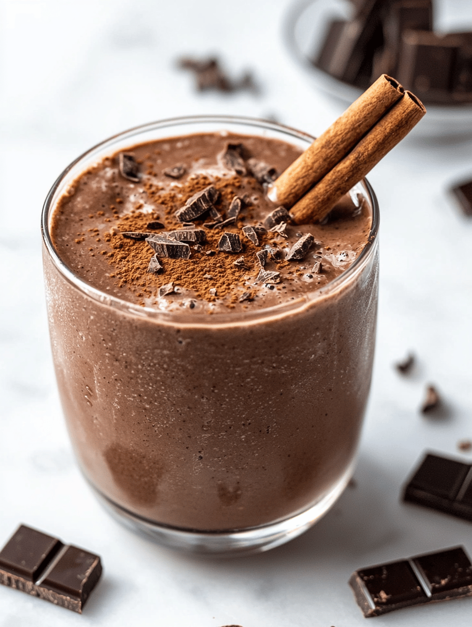 Chill Out with an Unexpected Twist: The Flavored Chocolate Slushie