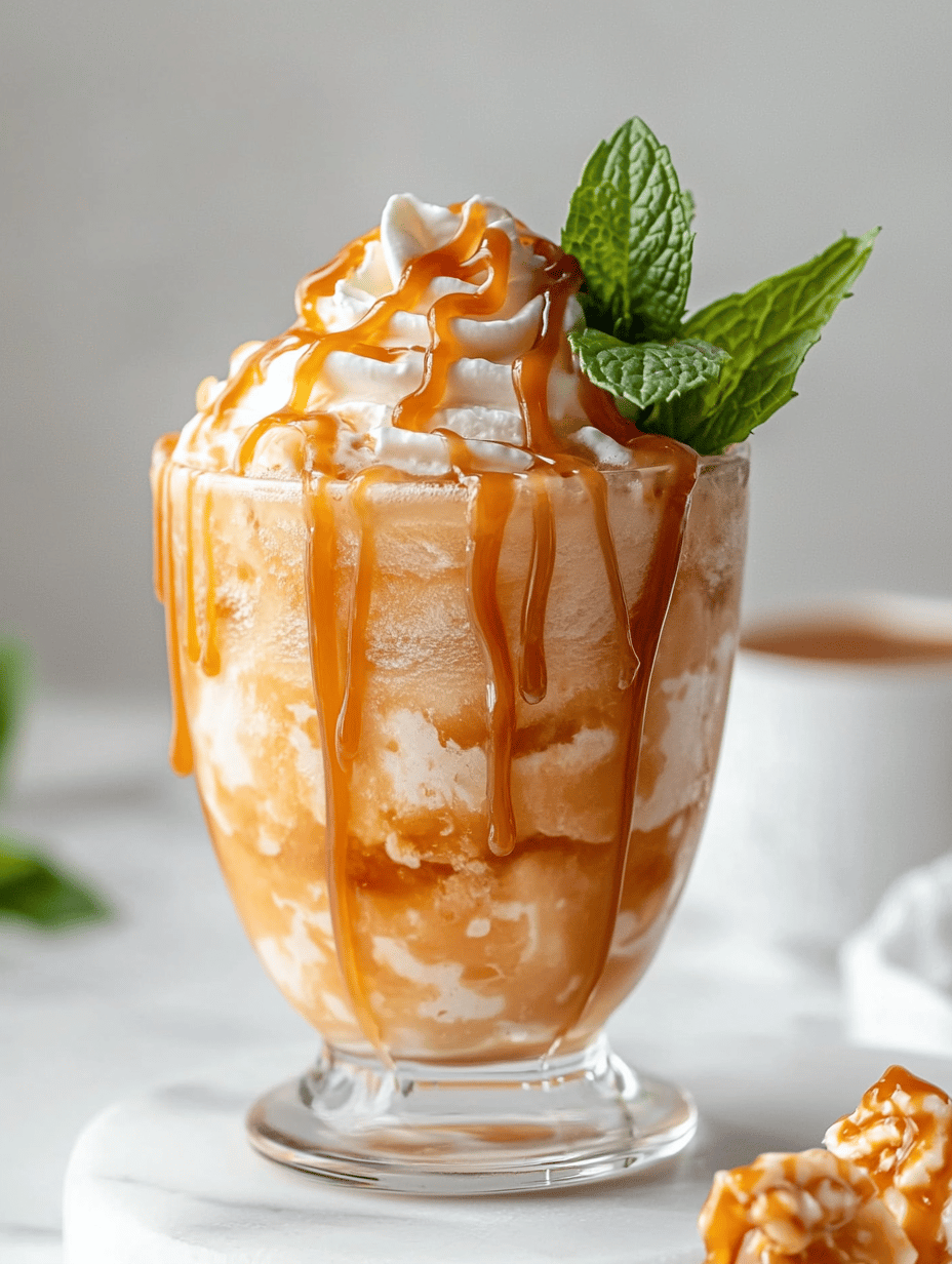 Chill & Caramel: The Ultimate Summer Slushie