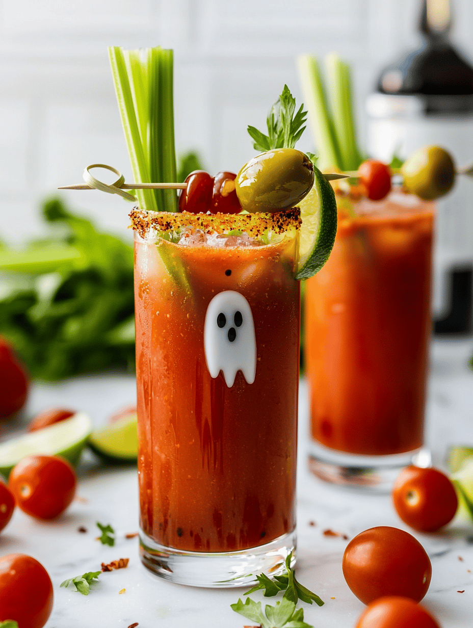 Spooky Scarlet Sips: The Haunted Bloody Mary