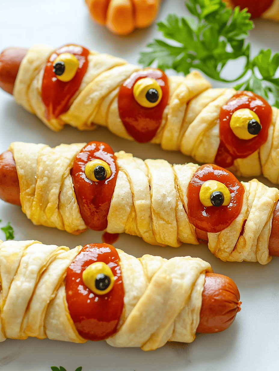 Spooky Mummy Hot Dogs: A Halloween Snack with a Twist