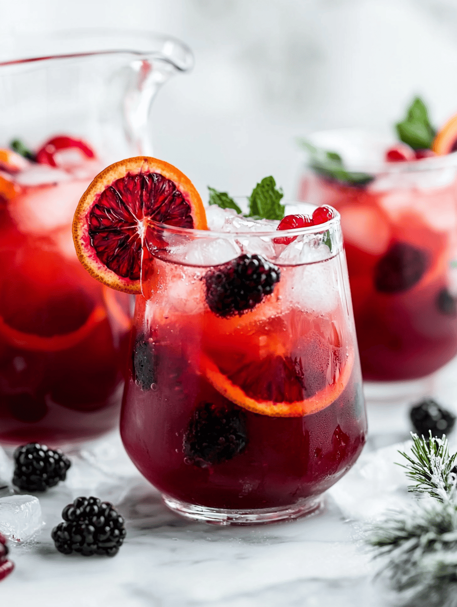 Spooky Sips: The Haunted Red Vampire Punch