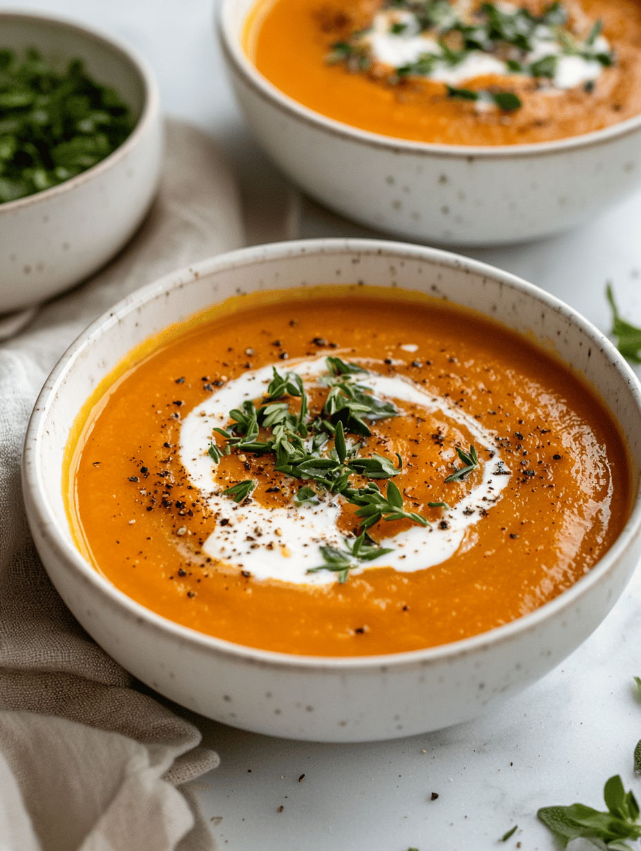 Autumn’s Hidden Gem: Roasted Butternut Squash & Carrot Soup